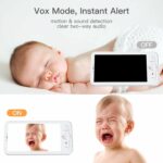 LAXIHUB-ALNANNY 2K WIFI Video Baby monitor kit - Image 2